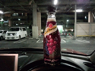 高級そうな雰囲気はあるが
普通のグレープソーダですわー