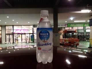 水カルピスの炭酸バージョン
こっちの方がいいな