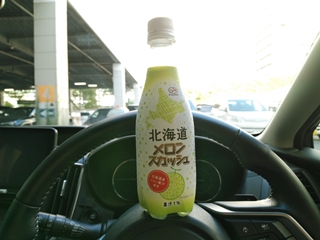 メロン風味だったけどちょっと甘いような薄いような？