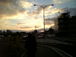 福江島の夕景