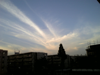 秋の夕間暮れ