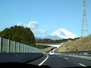 伊豆縦貫道からの富士山