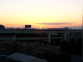 御来光 遠景