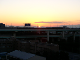 御来光 遠景
